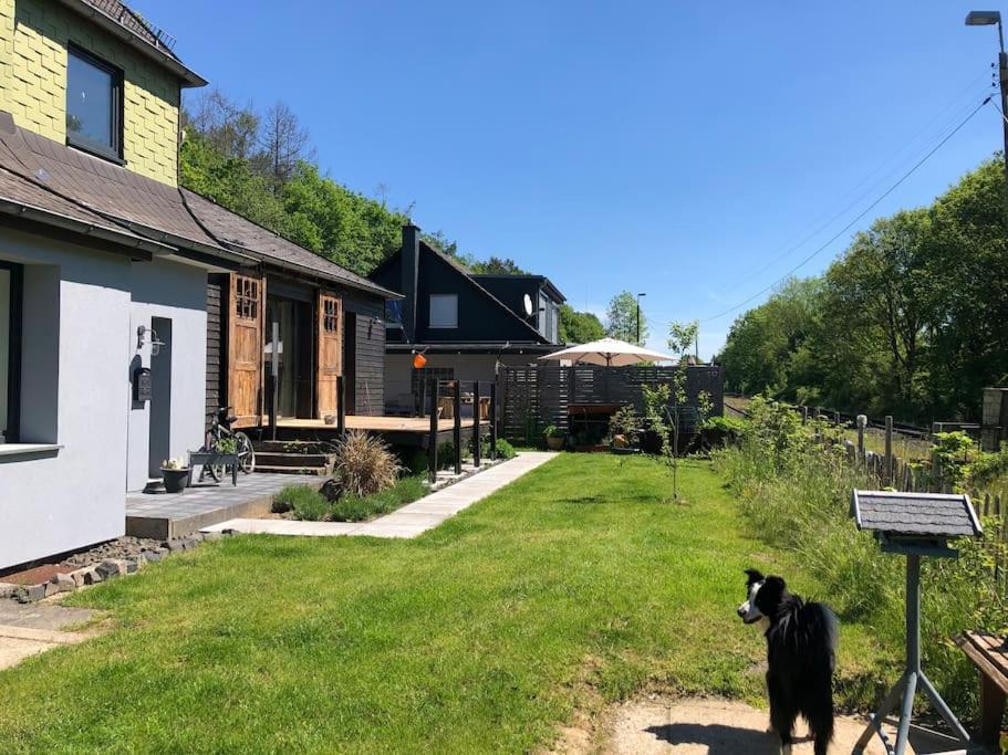 Lokschuppen Im Alten Bahnhof Industrial Style Moschheim Zewnętrze zdjęcie